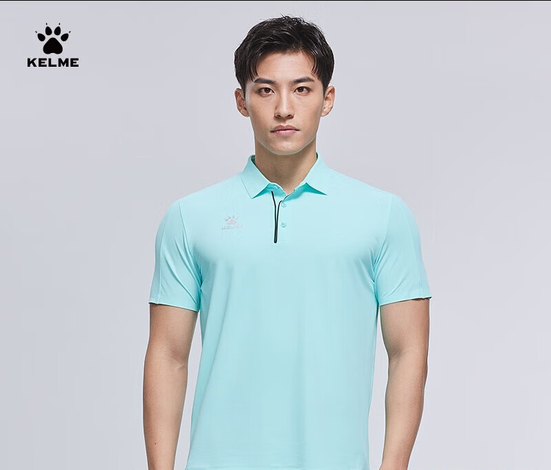 KELME 卡爾美POLO衫男春夏商務(wù)運(yùn)動短袖T恤網(wǎng)球乒乓球翻領(lǐng)上衣男裝 8251PL1006/2066